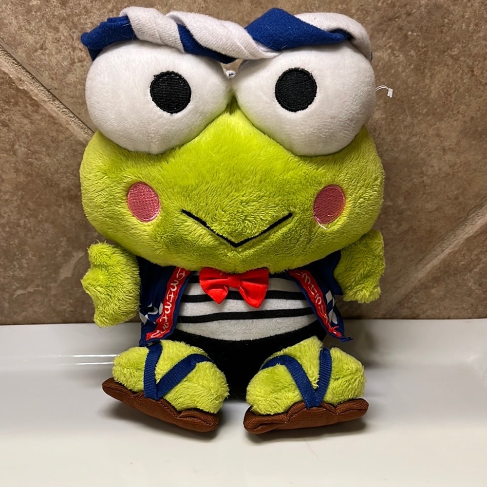 Keroppi Omatsuri Festival Stuffed Plush (Cost Plus World Market)